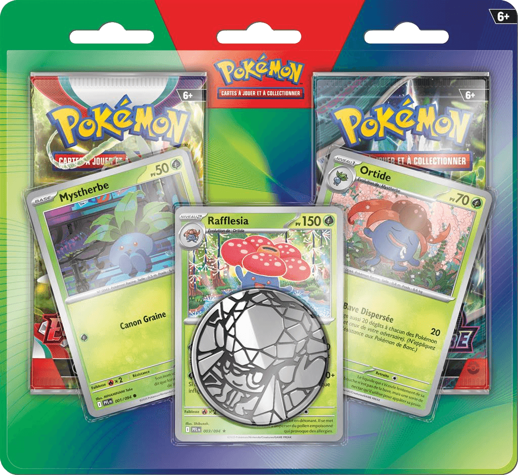 Pack 2 boosters Mars 2026 — Duopack Mystherbe, Ortide & Rafflésia