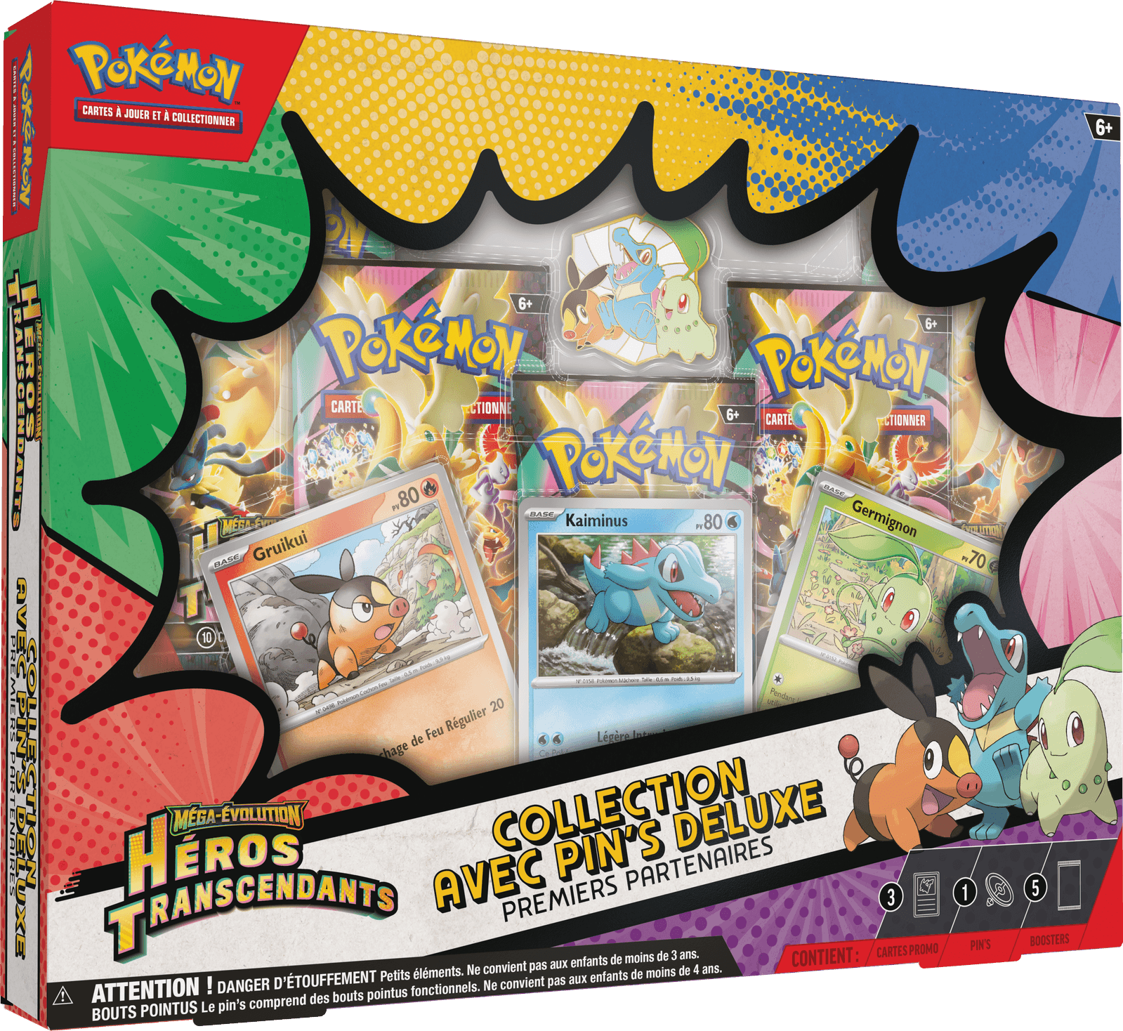 Pokémon TCG: Mega Evolution—Ascended Heroes First Partners Deluxe Pin Collection — First Partners Deluxe Pin Collection