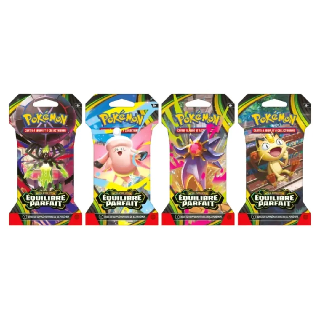 Booster sous blister Méga-Évolution – Équilibre Parfait — Blister ME03