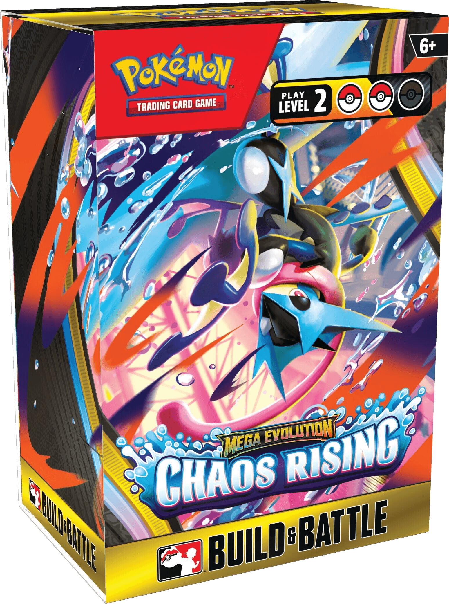 Boîtier Stratégies et Combats Méga-Évolution - Chaos Ascendant — Kit d'Avant-Première ME04