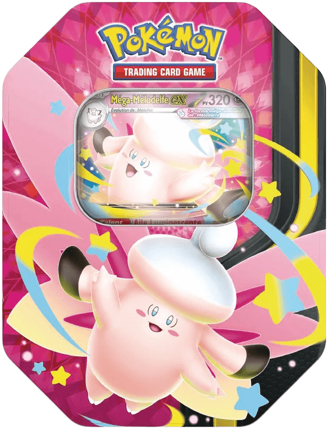 Boîte Méga Clair de Lune — Pokébox Méga-Mélodelfe/Méga-Ectoplasma