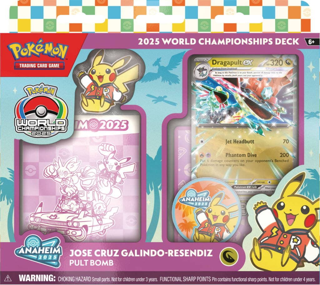 Deck des Championnats du Monde du JCC Pokémon 2025