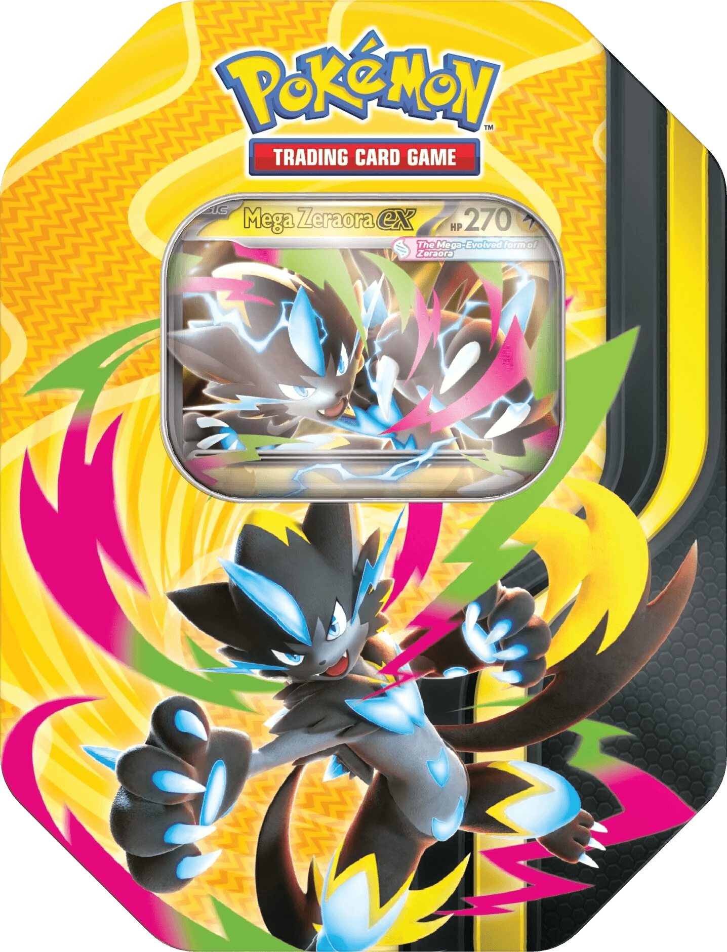 Boîte Méga Mega Forces — Pokébox Méga-Zeraora / Méga-Darkrai / Méga-Dracolosse