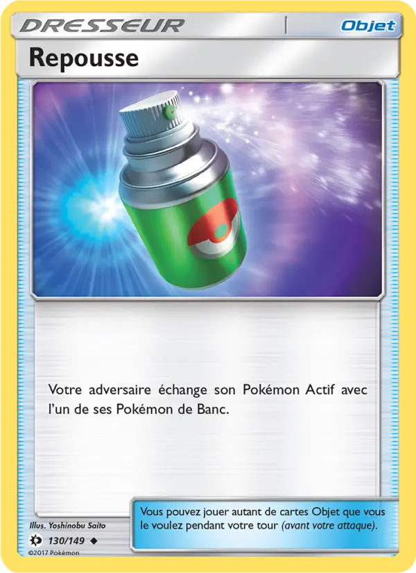 Carte Pokémon Repousse 130