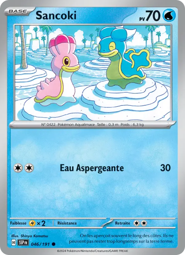 Carte Pokémon Sancoki 046
