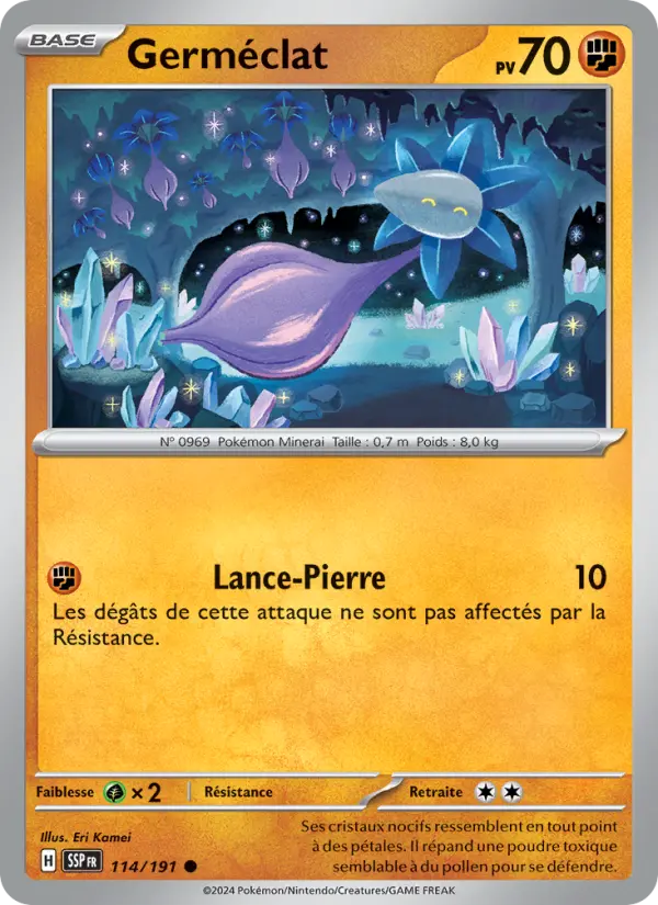 Carte Pokémon Germéclat 114