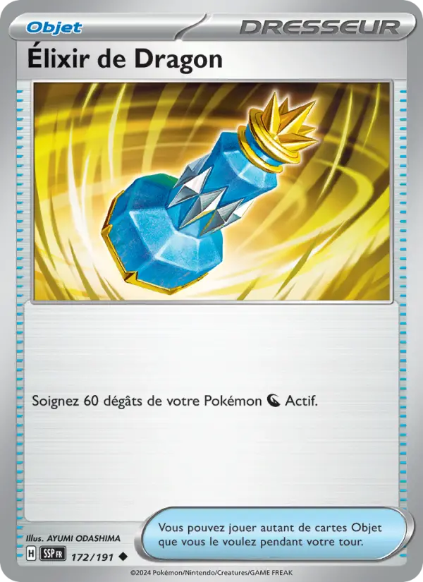 Carte Pokémon Élixir de Dragon 172