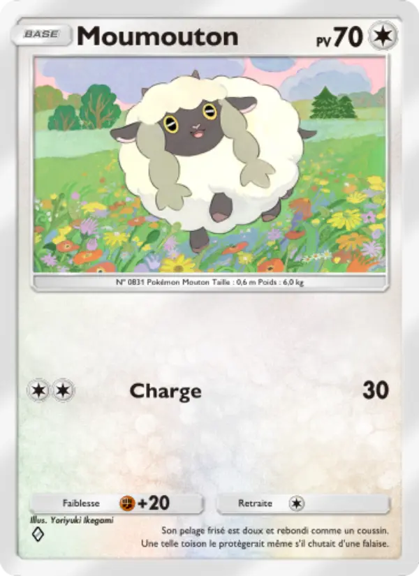 Carte Pokémon Moumouton 214