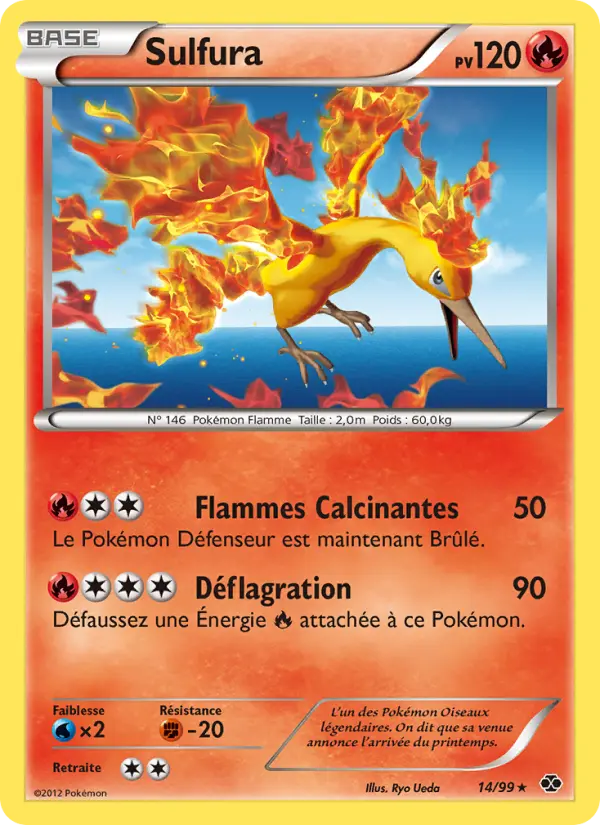 Carte Pokémon Sulfura 14