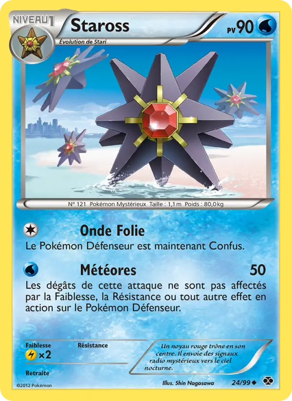 Carte Pokémon Staross 24