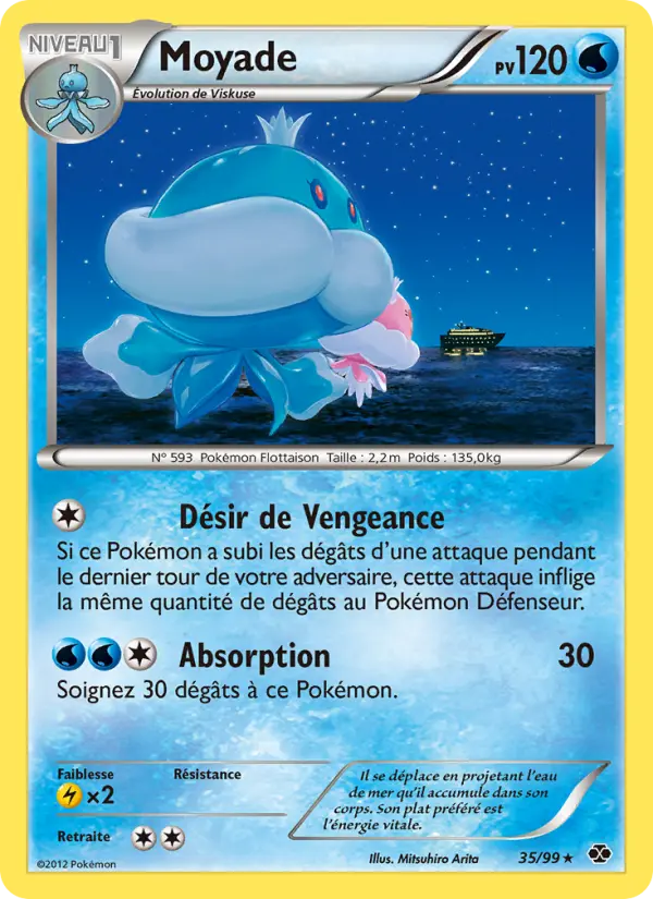 Carte Pokémon Moyade 35