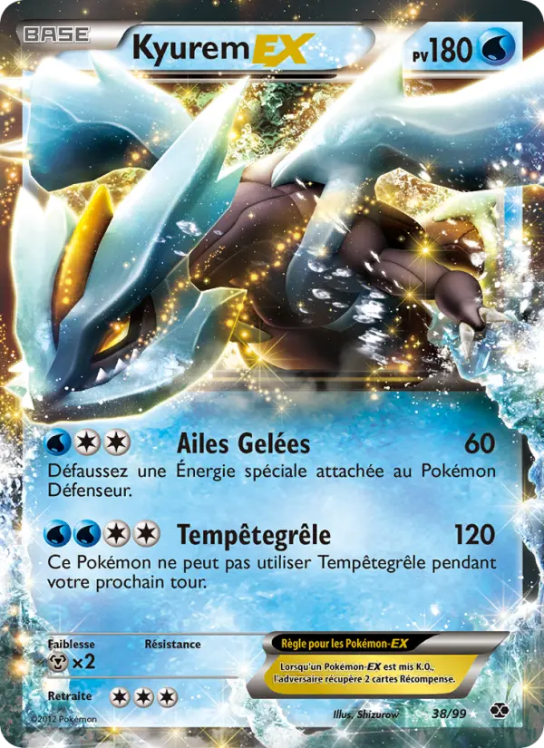 Carte Pokémon Kyurem-EX 38
