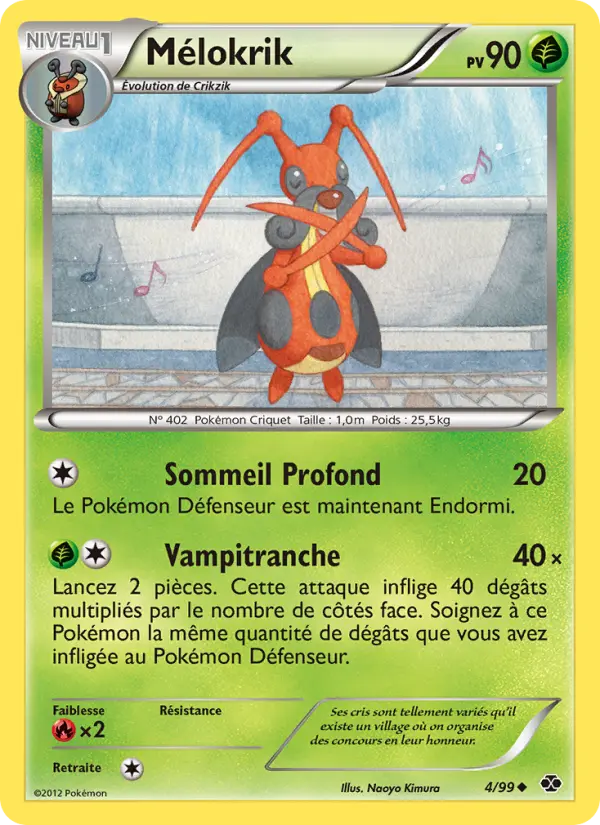 Carte Pokémon Mélokrik 4