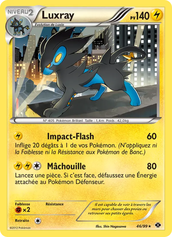 Carte Pokémon Luxray 46