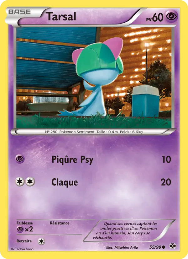 Carte Pokémon Tarsal 55