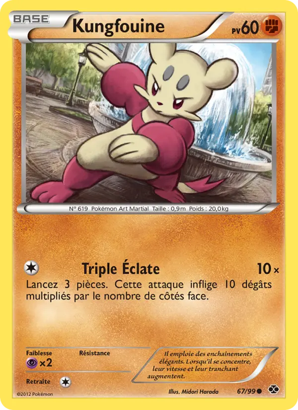 Carte Pokémon Kungfouine 67