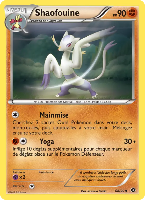 Carte Pokémon Shaofouine 68