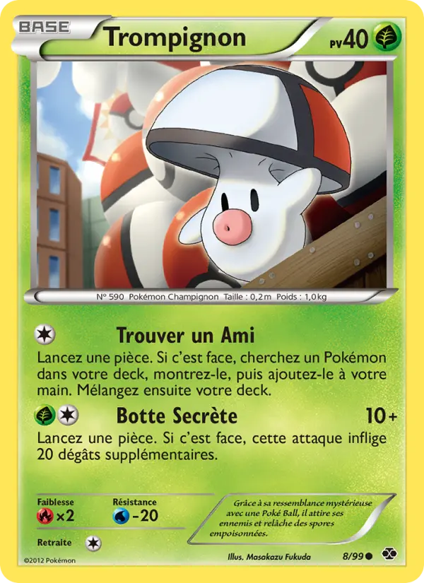 Carte Pokémon Trompignon 8