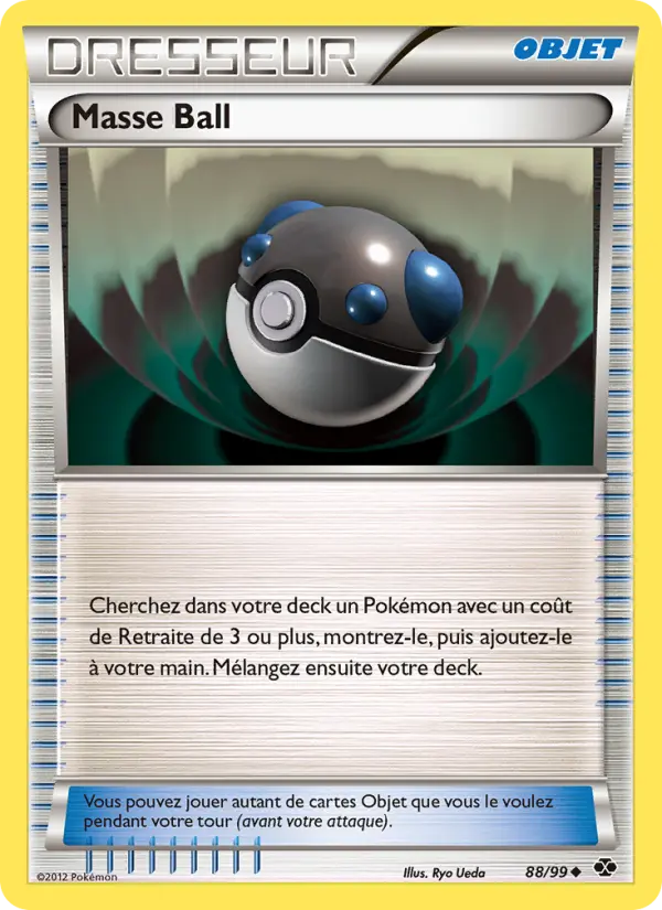 Carte Pokémon Masse Ball 88