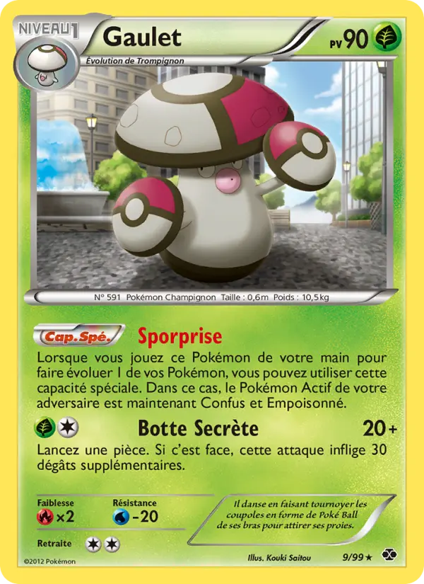 Carte Pokémon Gaulet 9
