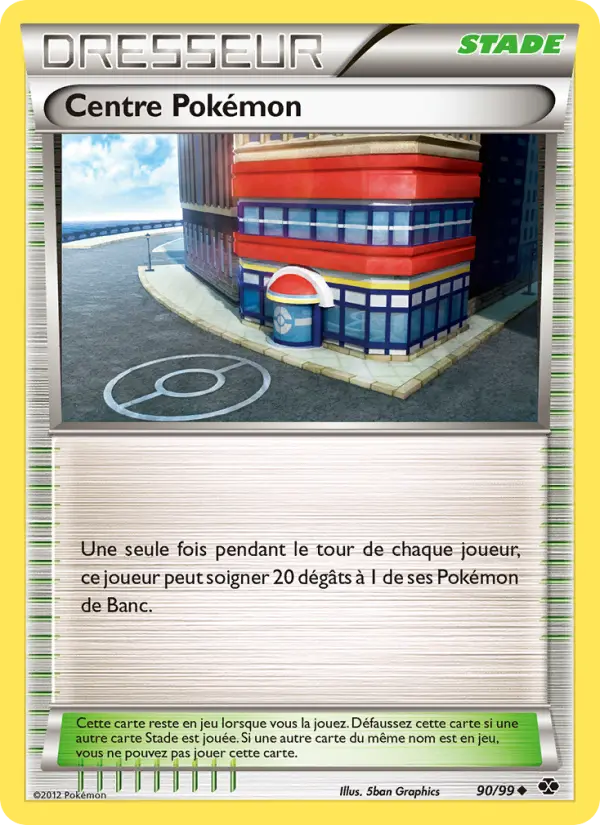 Carte Pokémon Centre Pokémon 90