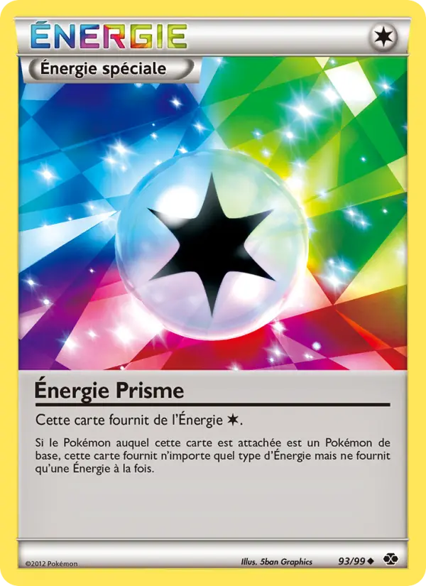 Carte Pokémon Énergie Prisme 93