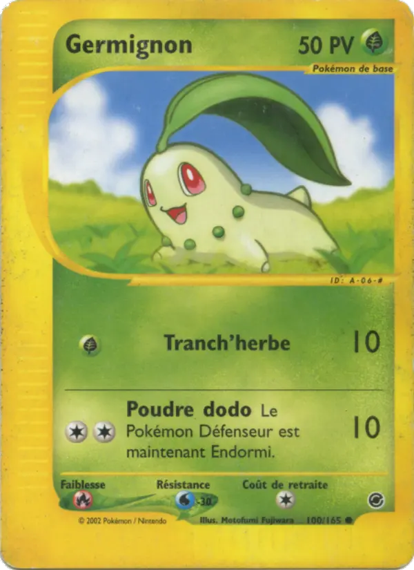 Carte Pokémon Germignon 100