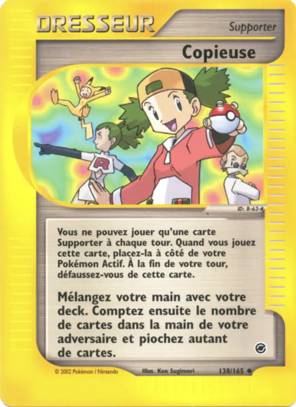 Carte Pokémon Copieuse 138