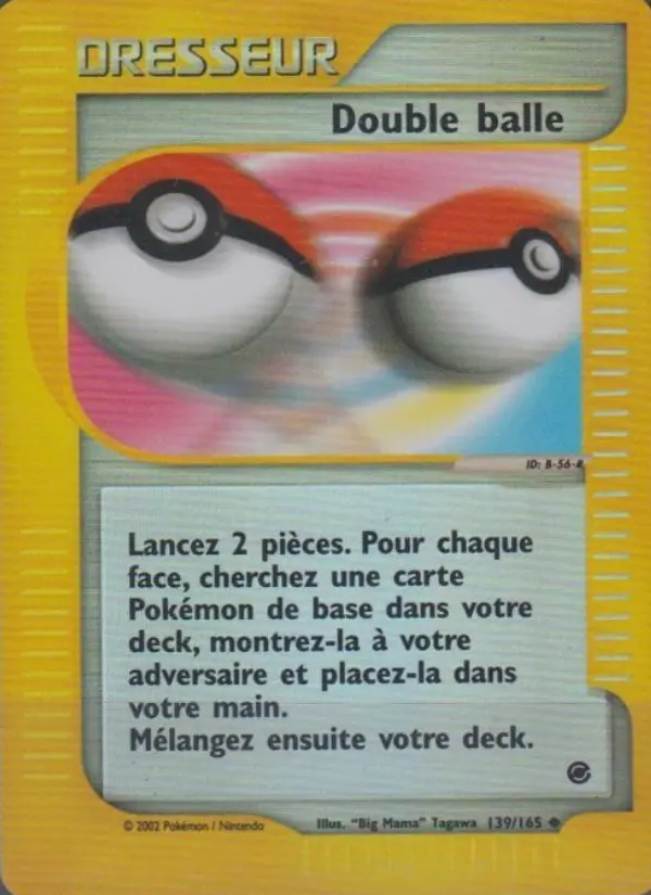 Carte Pokémon Double balle 139