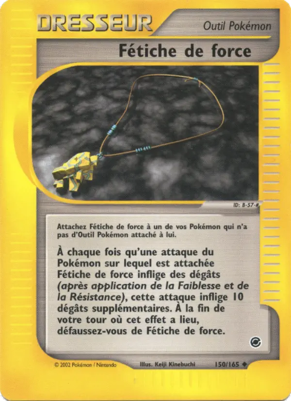 Carte Pokémon Fétiche de force 150