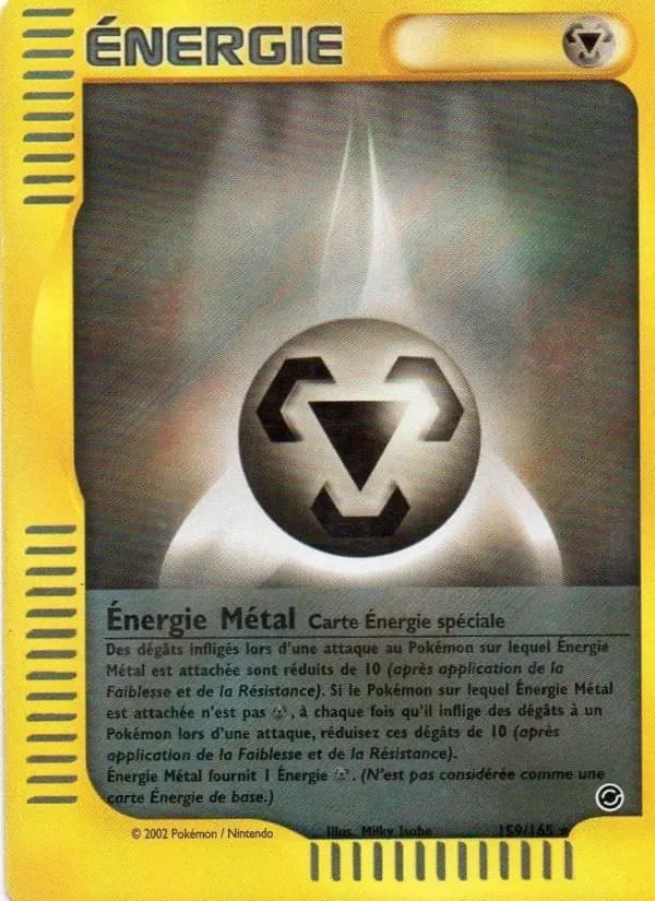 Carte Pokémon Énergie Métal 159