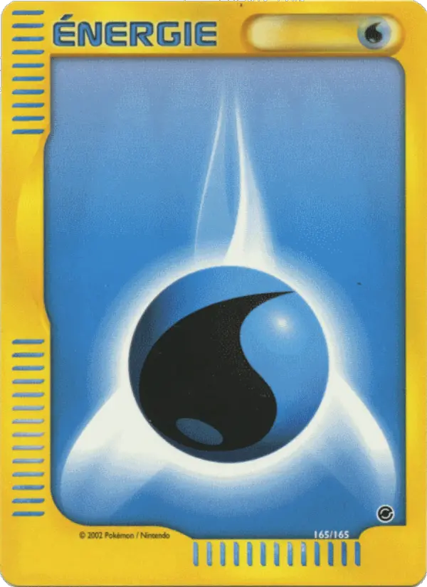 Carte Pokémon Énergie Eau 165