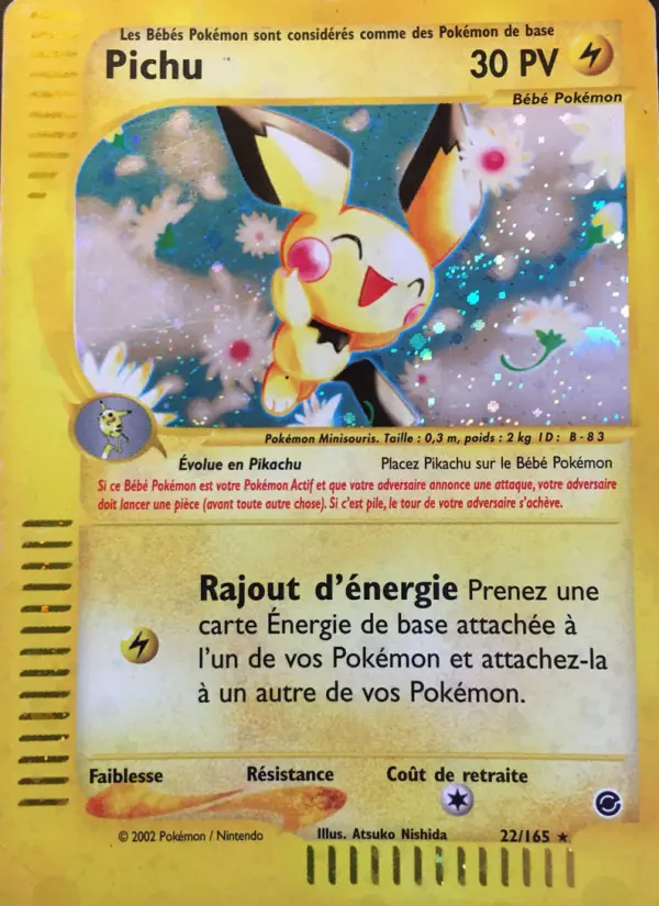 Carte Pokémon Pichu 22