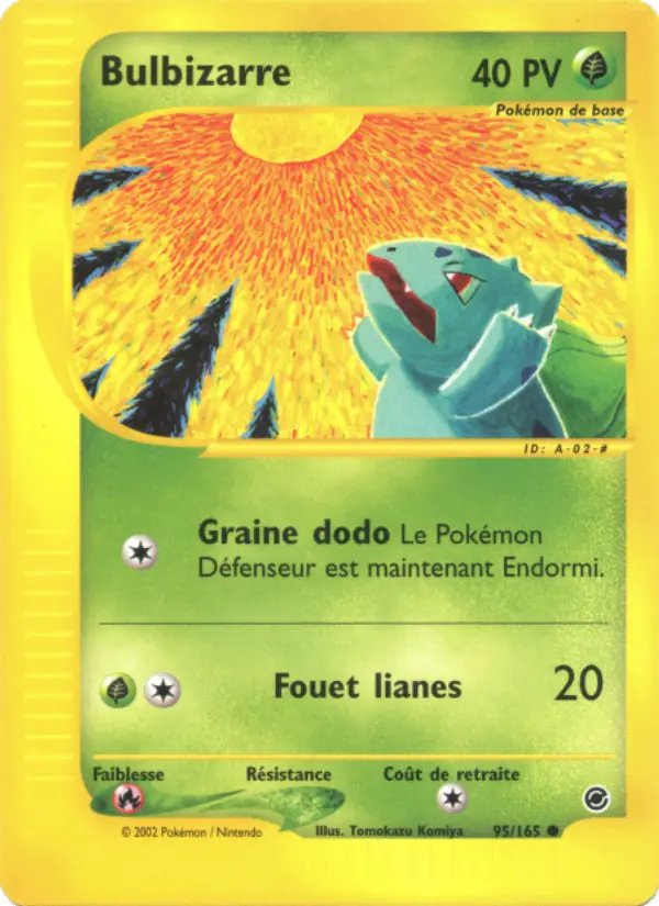 Carte Pokémon Bulbizarre 95