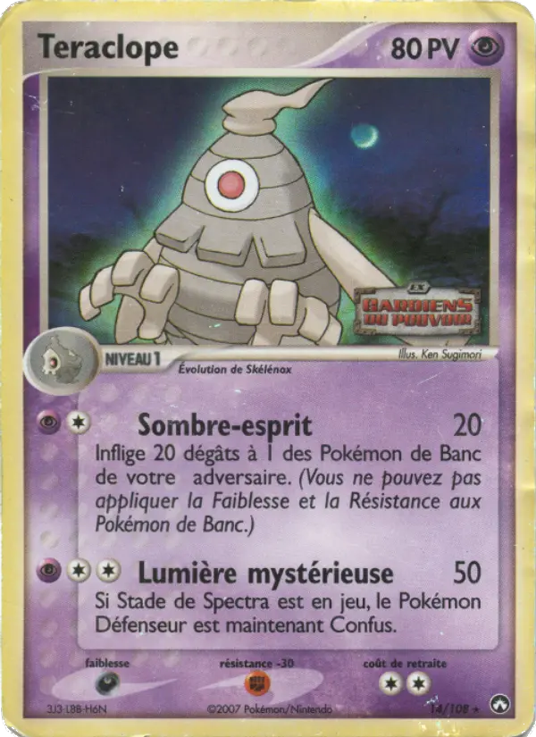 Carte Pokémon Teraclope 14