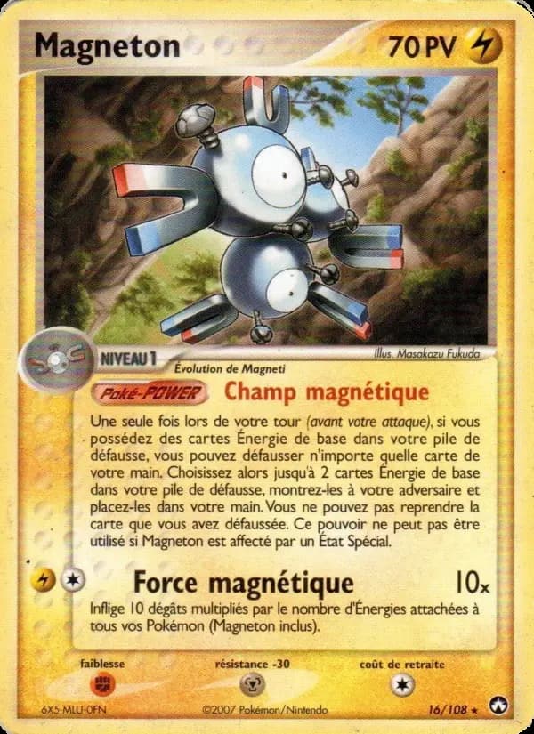 Carte Pokémon Magneton 16