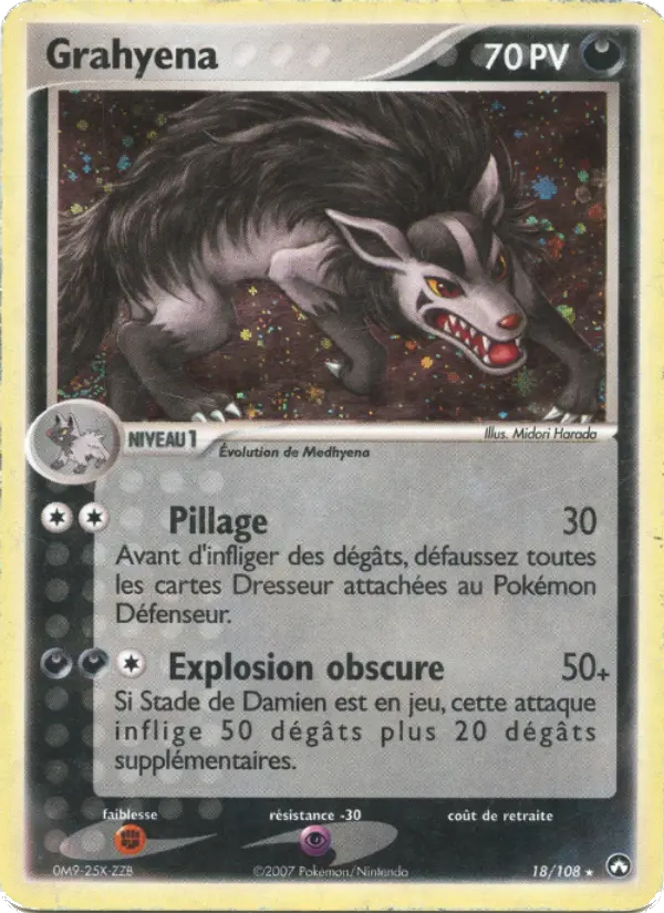 Carte Pokémon Grahyena 18