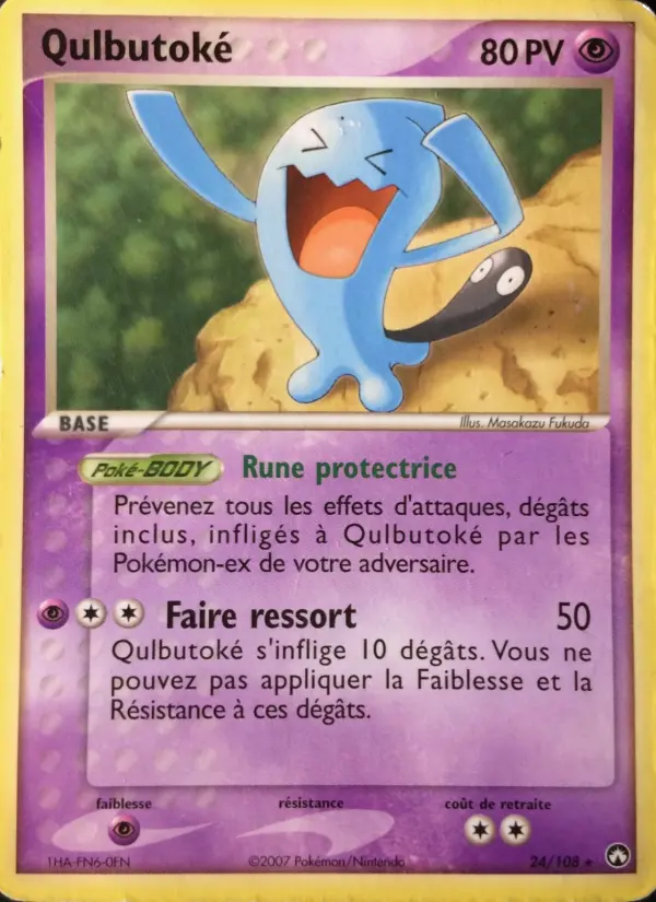 Carte Pokémon Qulbutoké 24