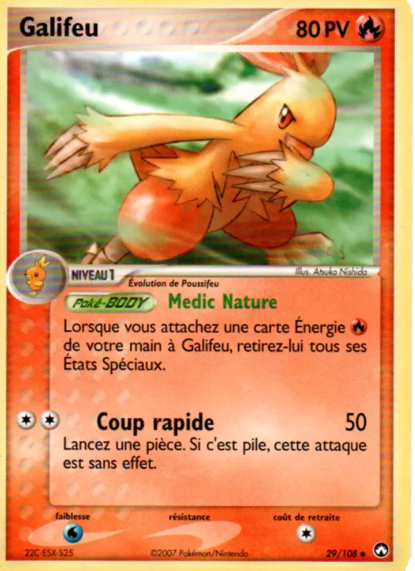 Carte Pokémon Galifeu 29