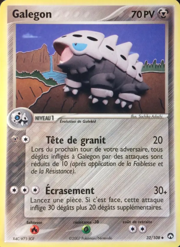 Carte Pokémon Galegon 32