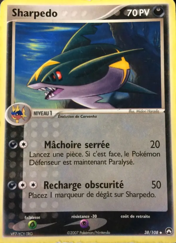 Carte Pokémon Sharpedo 38