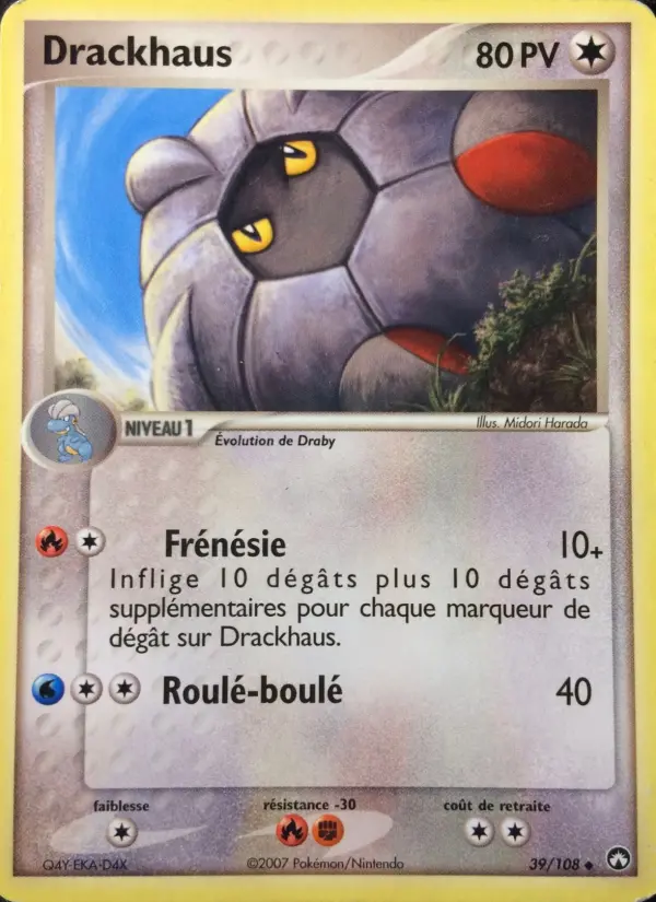 Carte Pokémon Drackhaus 39