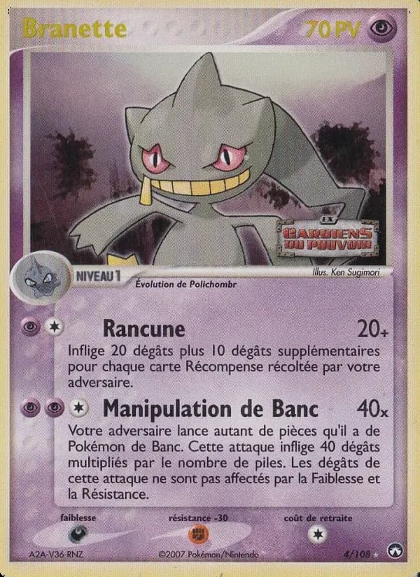 Carte Pokémon Branette 4