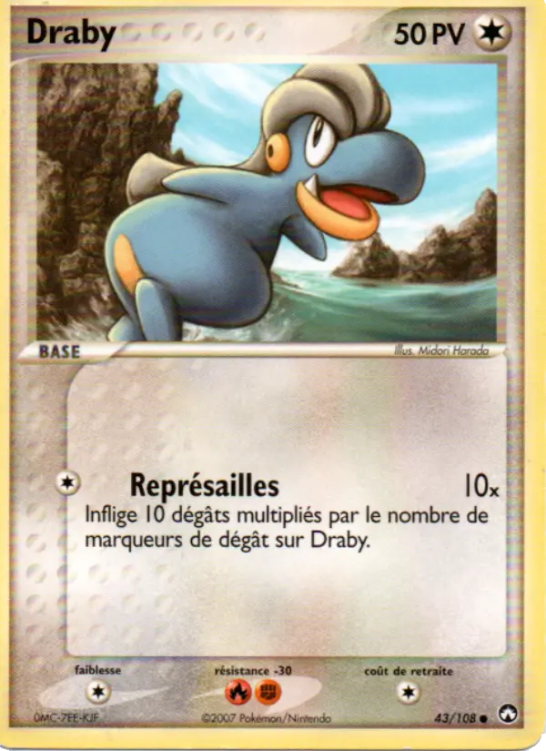 Carte Pokémon Draby 43