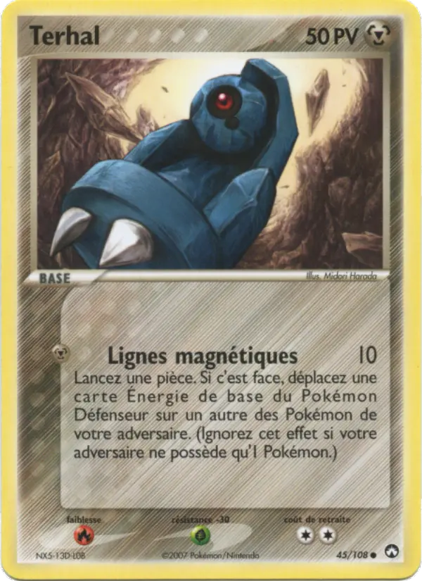 Carte Pokémon Terhal 45