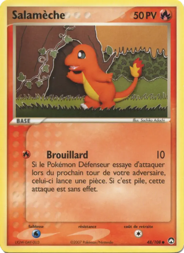 Carte Pokémon Salamèche 48