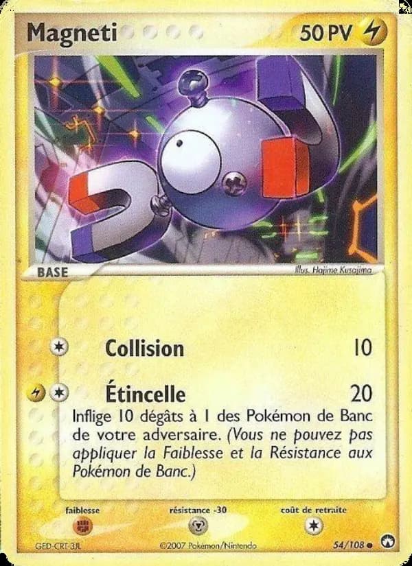 Carte Pokémon Magneti 54