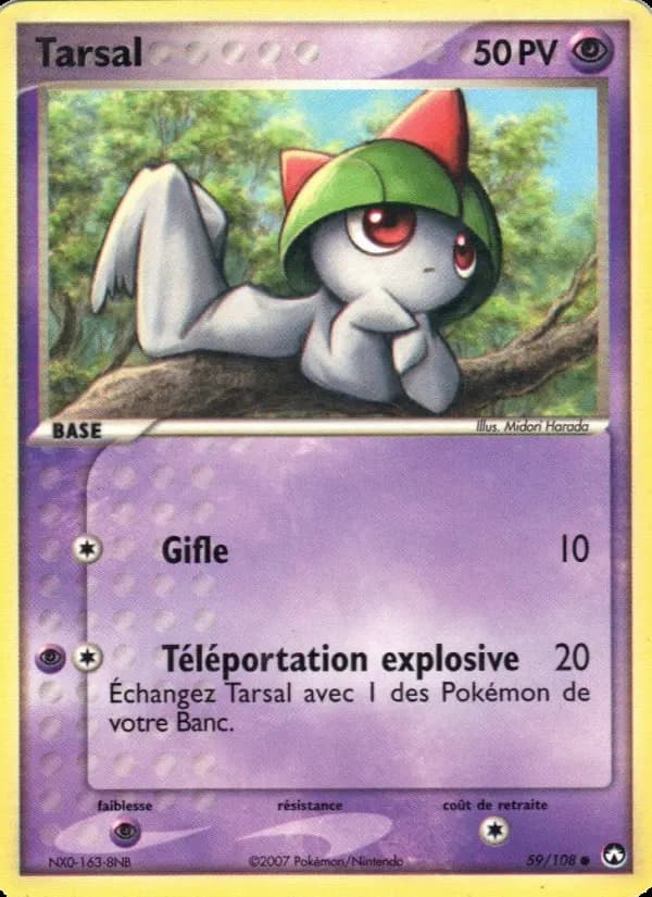 Carte Pokémon Tarsal 59