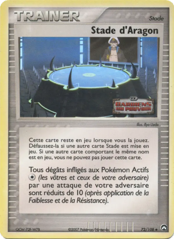 Carte Pokémon Stade d'Aragon 72