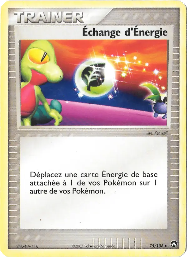 Carte Pokémon Échange d'Énergie 75